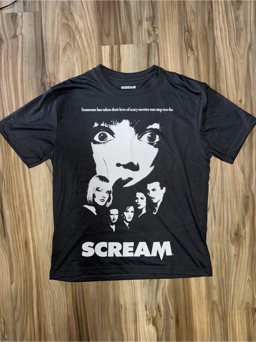 New Ghostface Scream Gray Shirt Size M